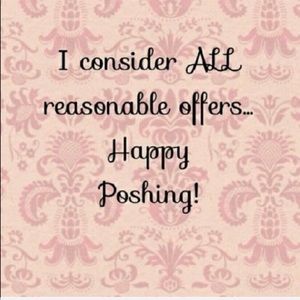 Reasonable offers welcome!